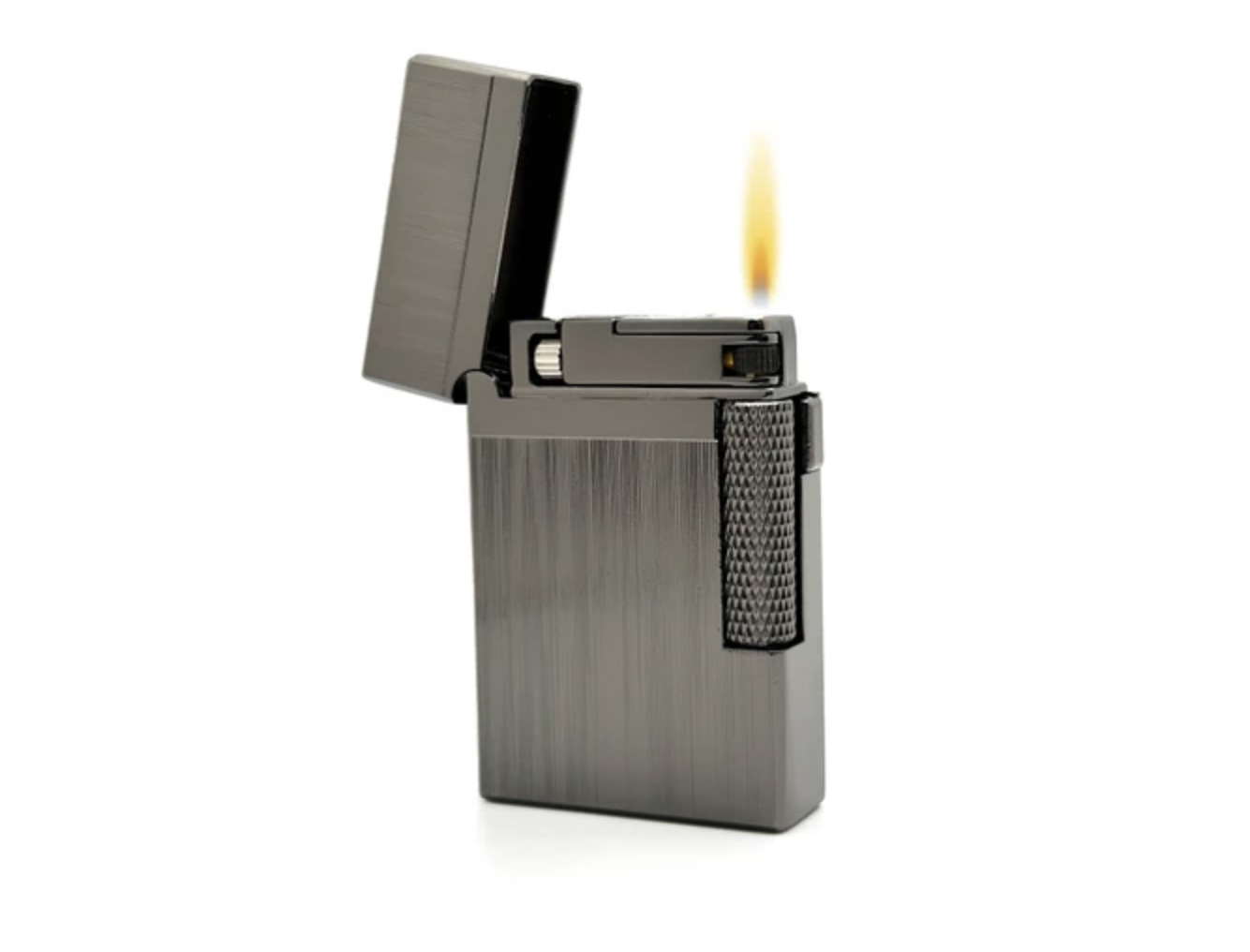 Visol Hubbard Brushed Stripes Soft Flame and Torch cigar by Lighters