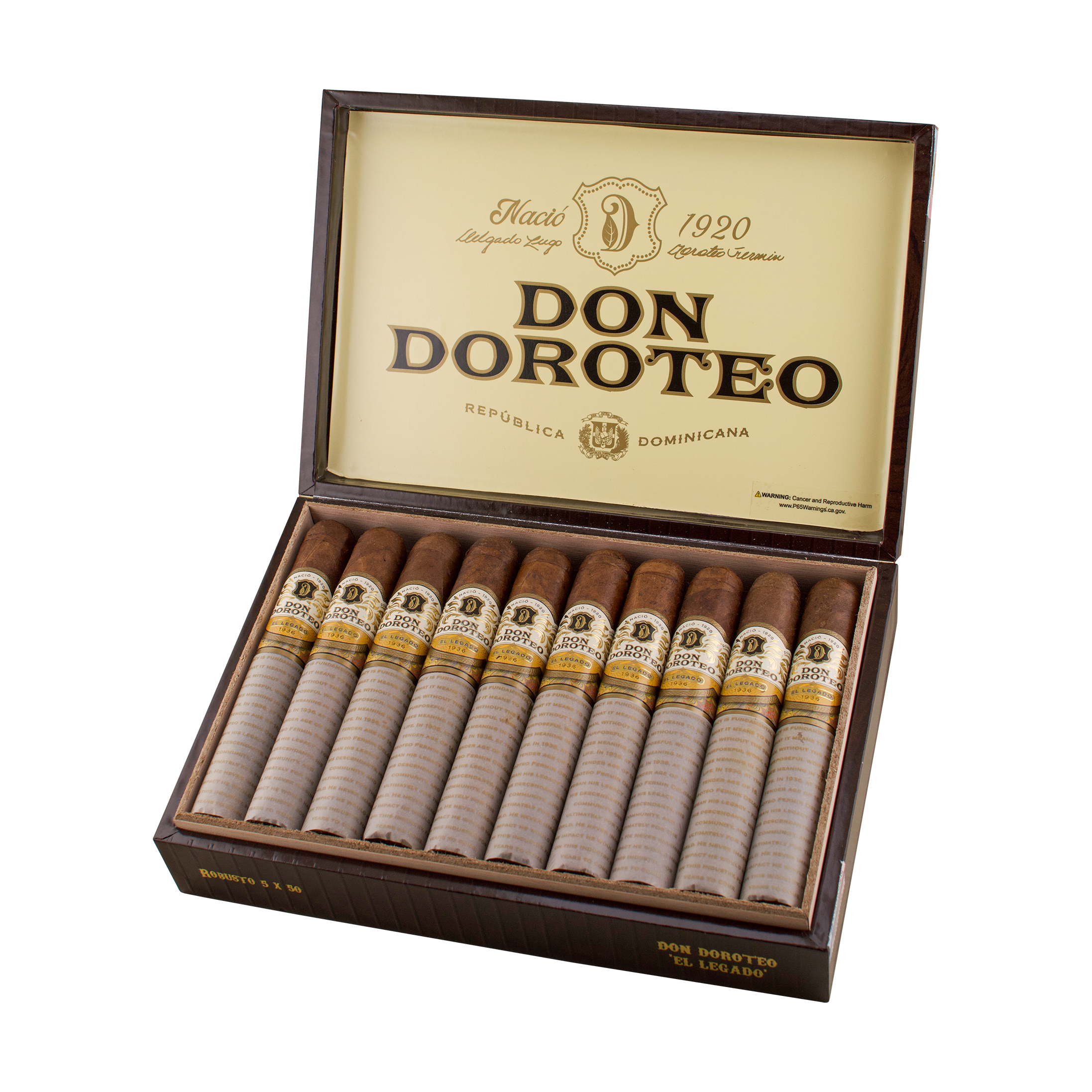 Don Doroteo El Legado Robusto (5 x 50) Cigar