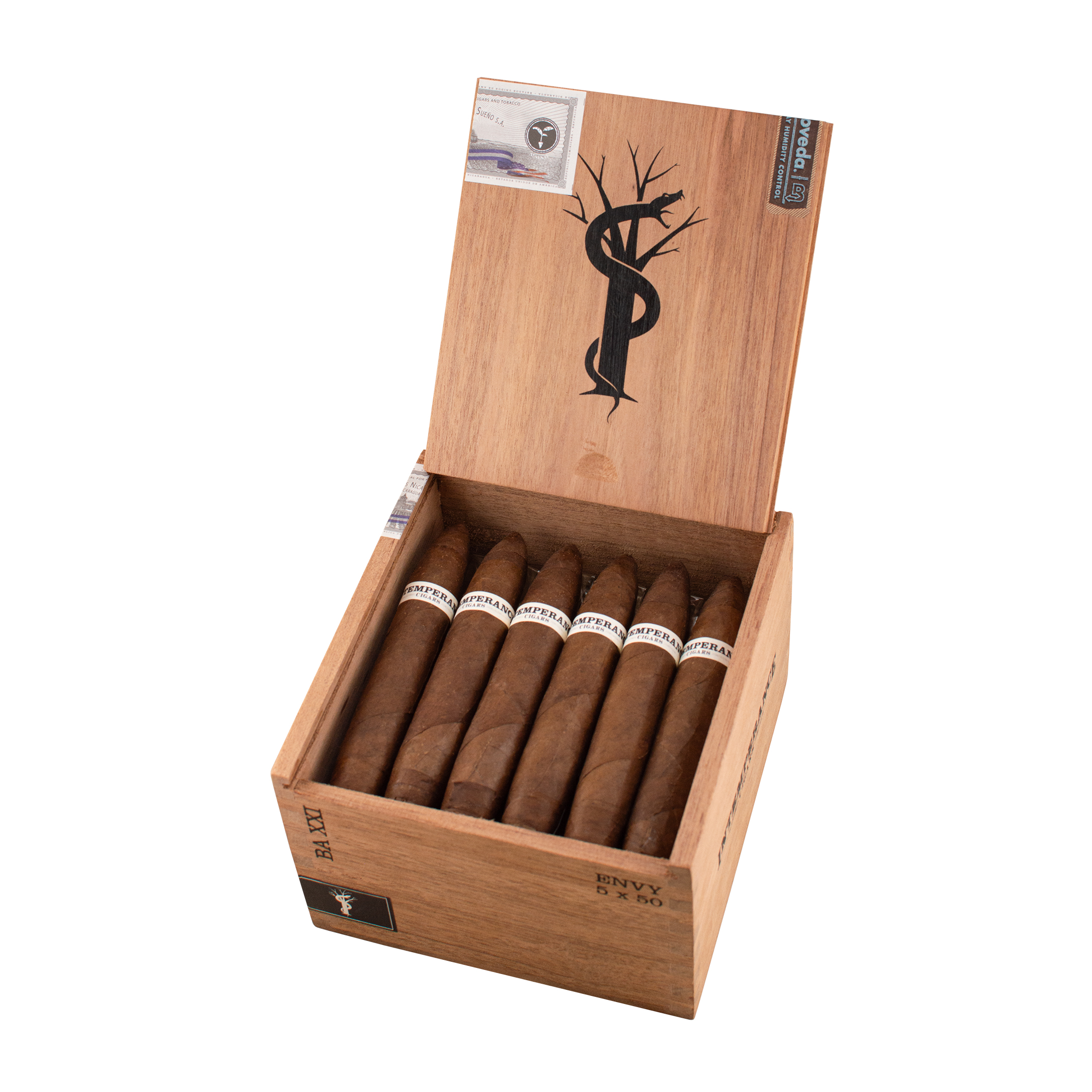 RoMa Craft Tobac Intemperance BA XXI Envy Short Perfecto Cigar