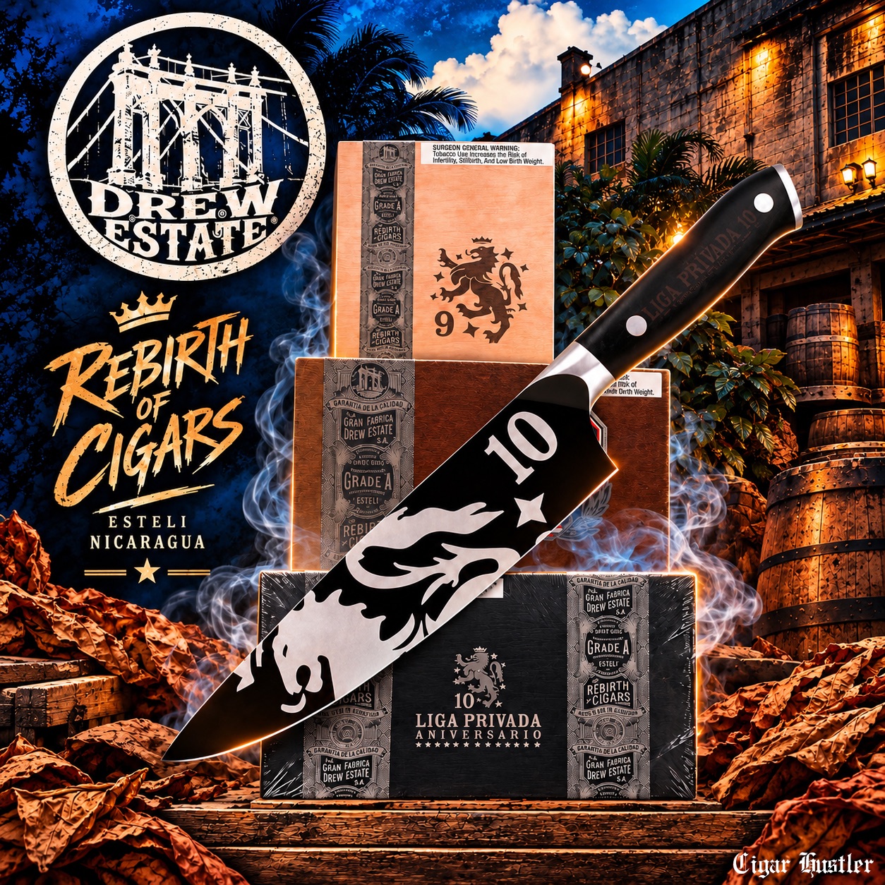Liga Privada Aniversario 10 Chef Knife Sampler