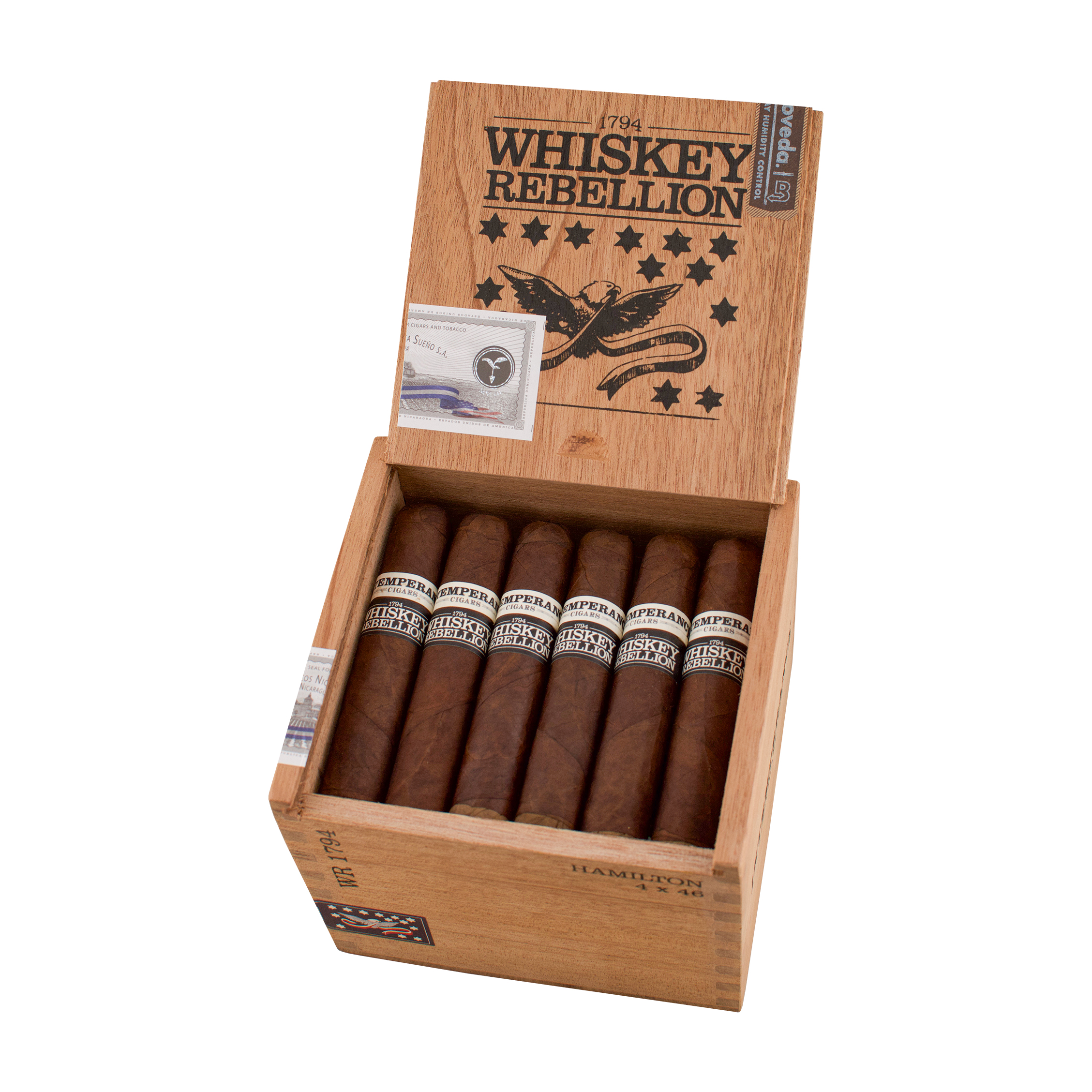 RoMa Craft Tobac Intemperance WR Hamilton Petito (4 x 46) Cigar