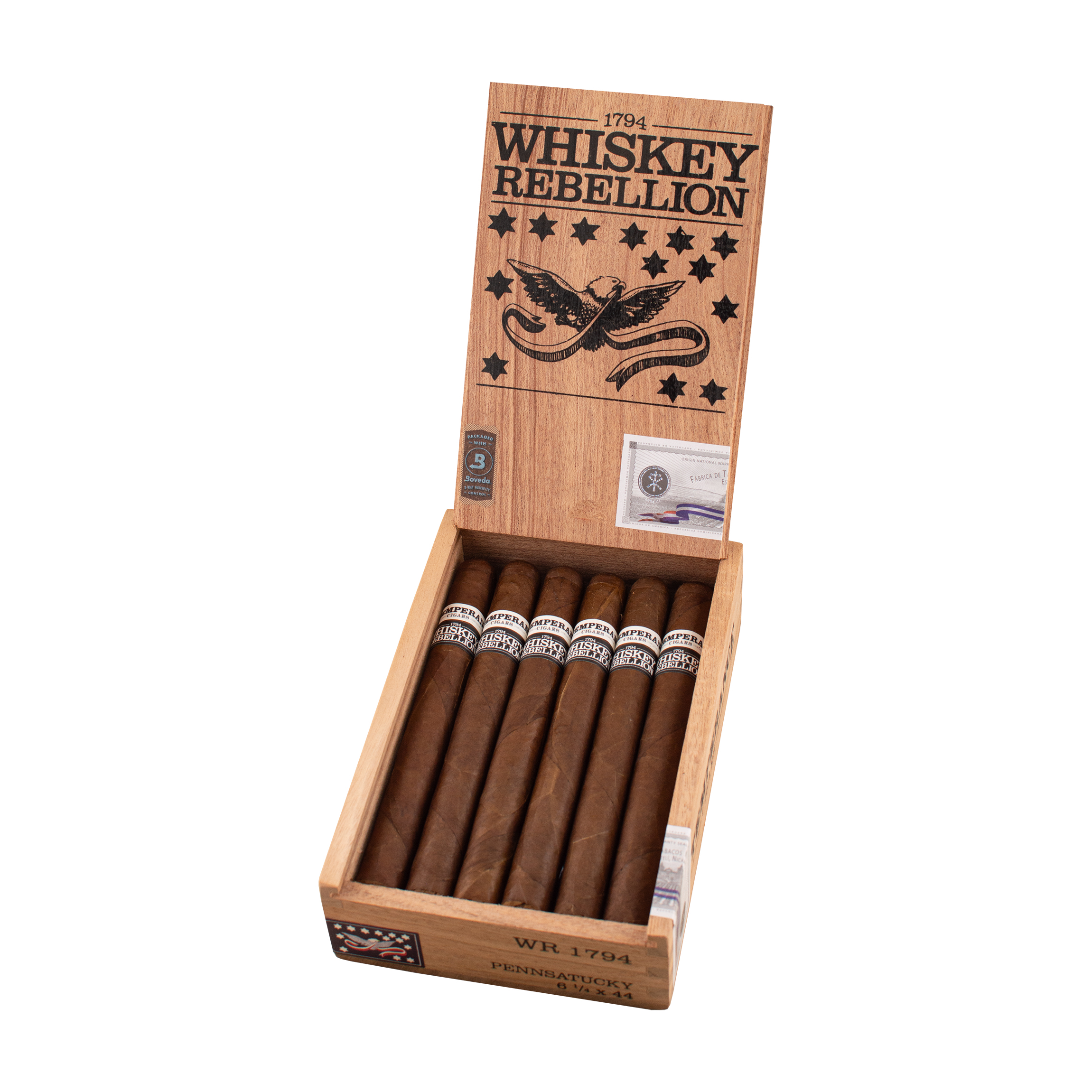 RoMa Craft Tobac Intemperance WR Pennsatucky Lonsdale (6 1/2 x 44) Cigar