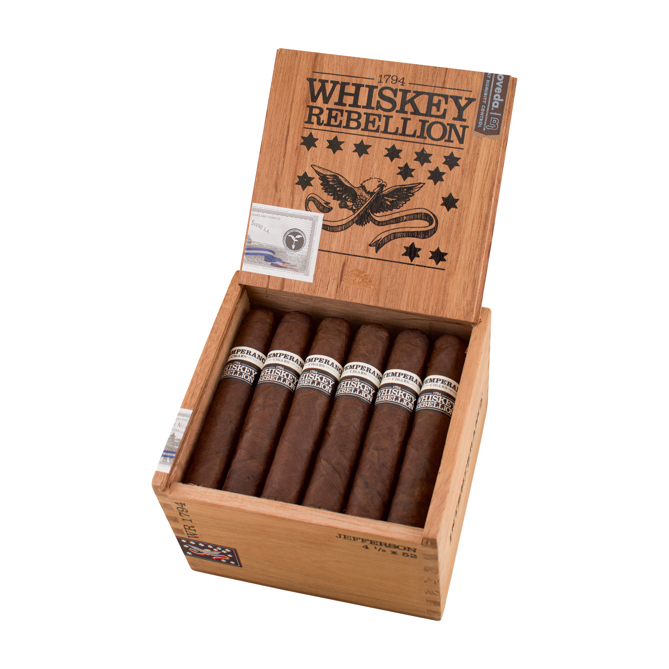 RoMa Craft Tobac Intemperance WR Jefferson Short Robusto (4 1/2 x 52) Cigar