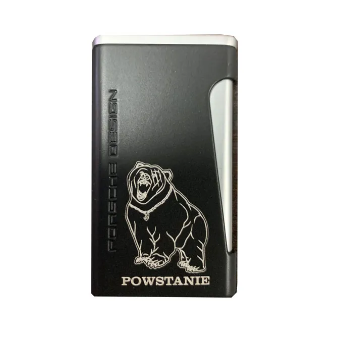Powstanie Wojtek "WAR BEAR" Porsche Lighter - Black cigar by Lighters
