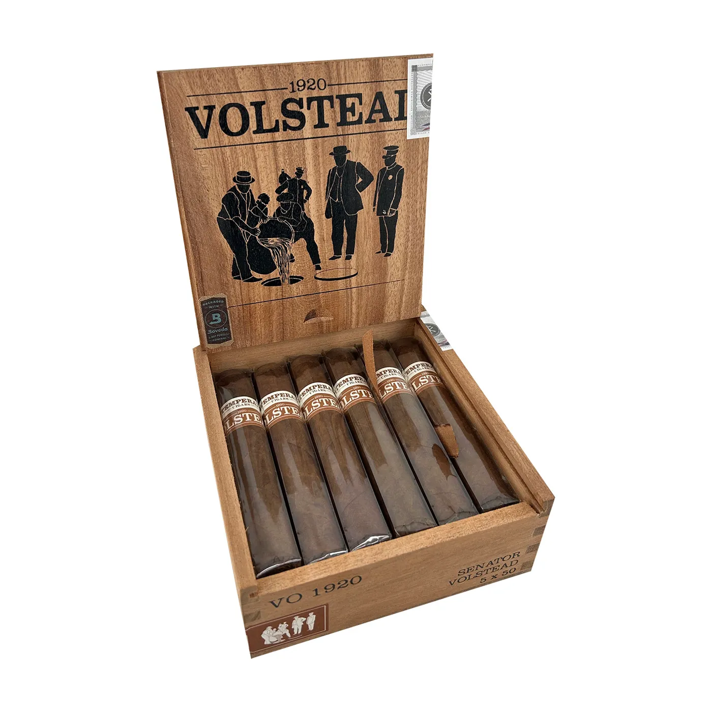 RoMa Craft Tobac Intemperance Volstead Senator (5 x 50) Cigar