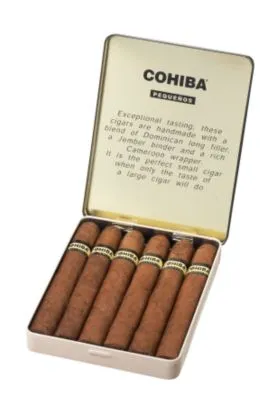 Cohiba Red Dot Pequenos Cigar (4 3/16 x 36) Tin of 6