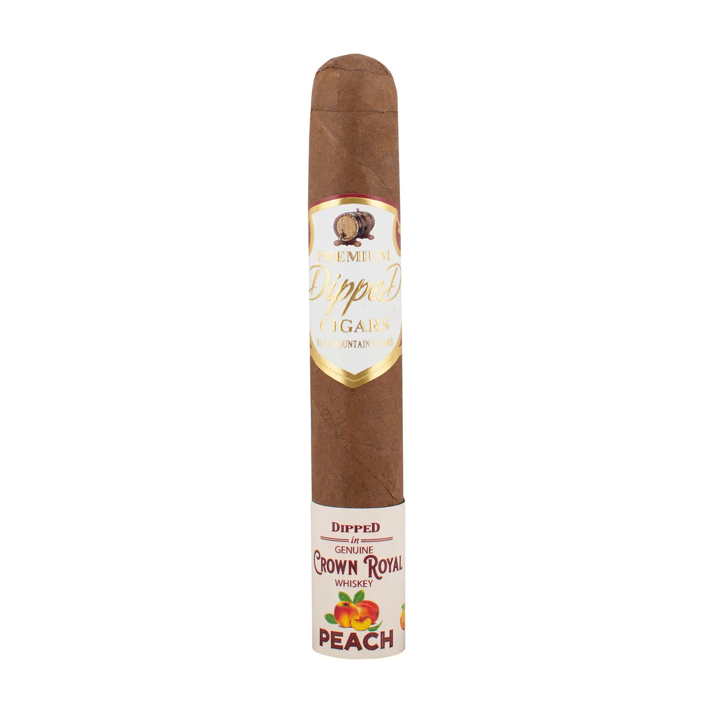 Blue Mountain Crown Royal Whiskey Peach Robusto (5 x 50) Cigar