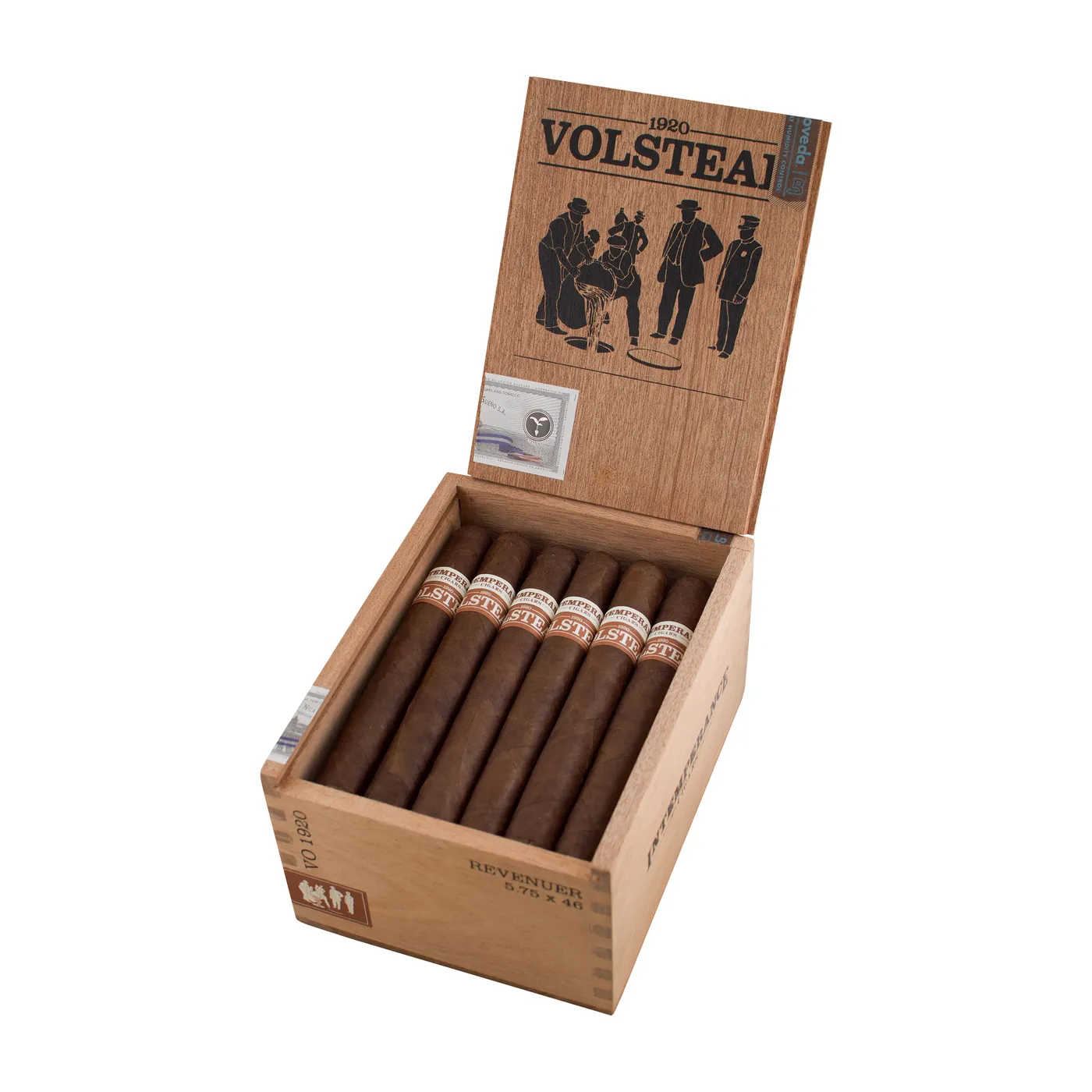 RoMa Craft Tobac Intemperance Volstead Revenuer (5 3/4 x 46) Cigar
